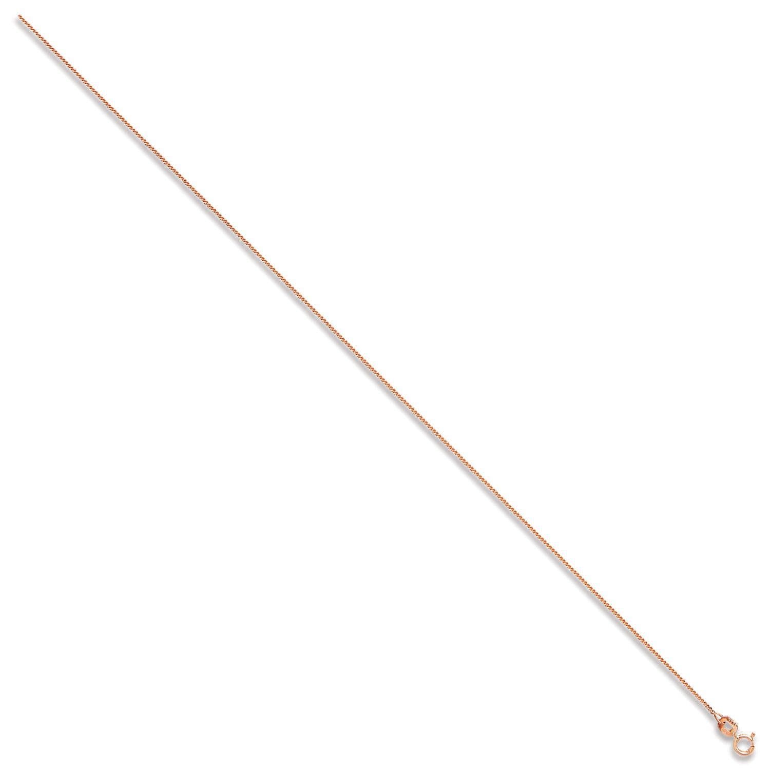 50cm Rose Gold Curb Chain