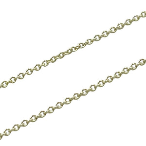 9ct yellow gold extra fine trace chain