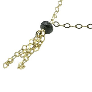 9ct Yellow Gold Green Tourmaline Necklace