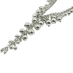 Sterling silver ball necklace