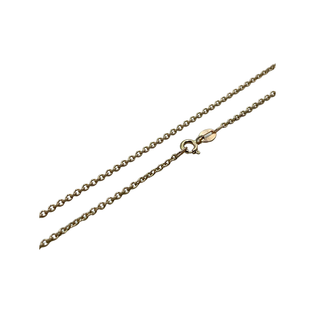 9ct Rose gold heavy trace chain